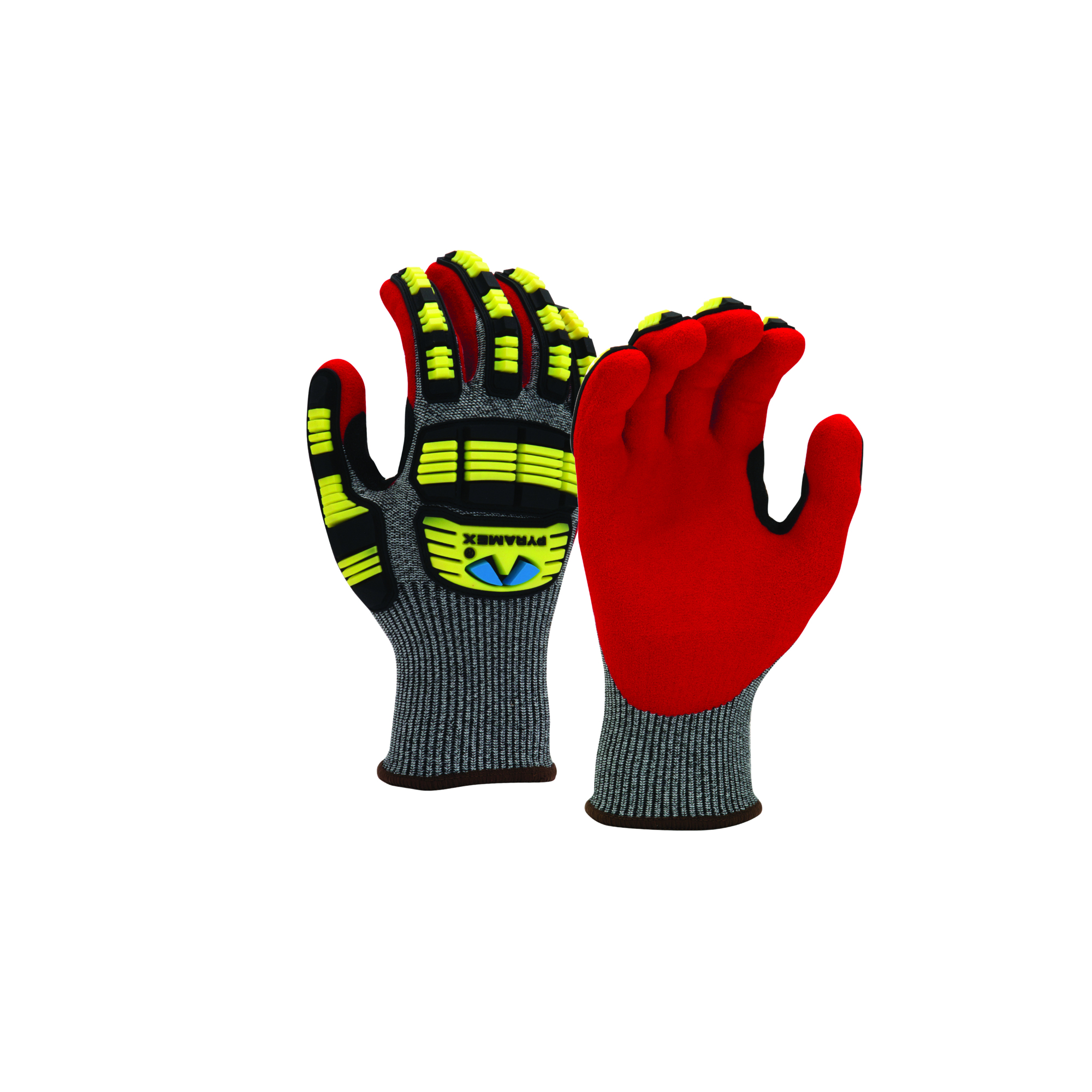 Pyramex Nitrile 13g HPPE Liner A6 Cut TPR - X3